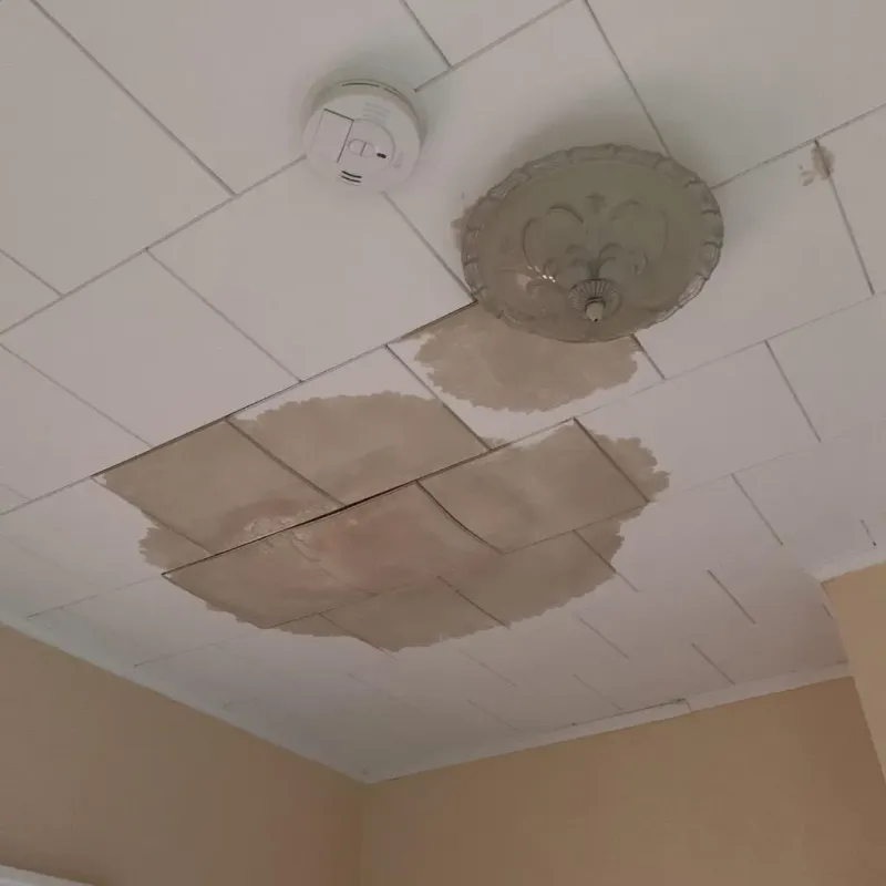 Ceiling Water Damage Repair in Pittsfield, ME